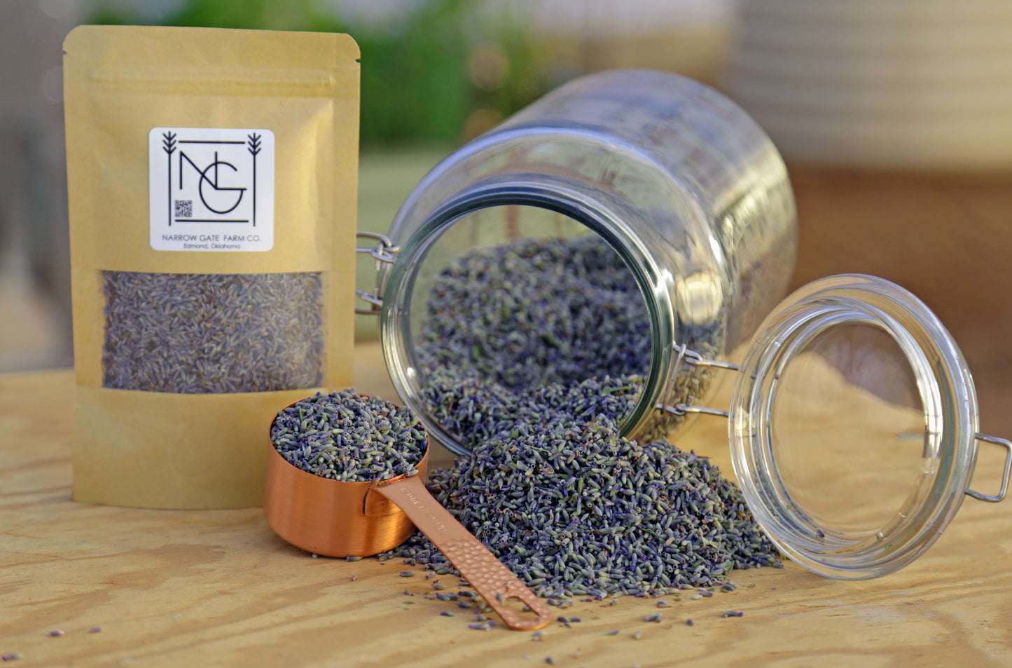 LOKaL LAVENDER BUDS- By The Scoop (1/2 cup)