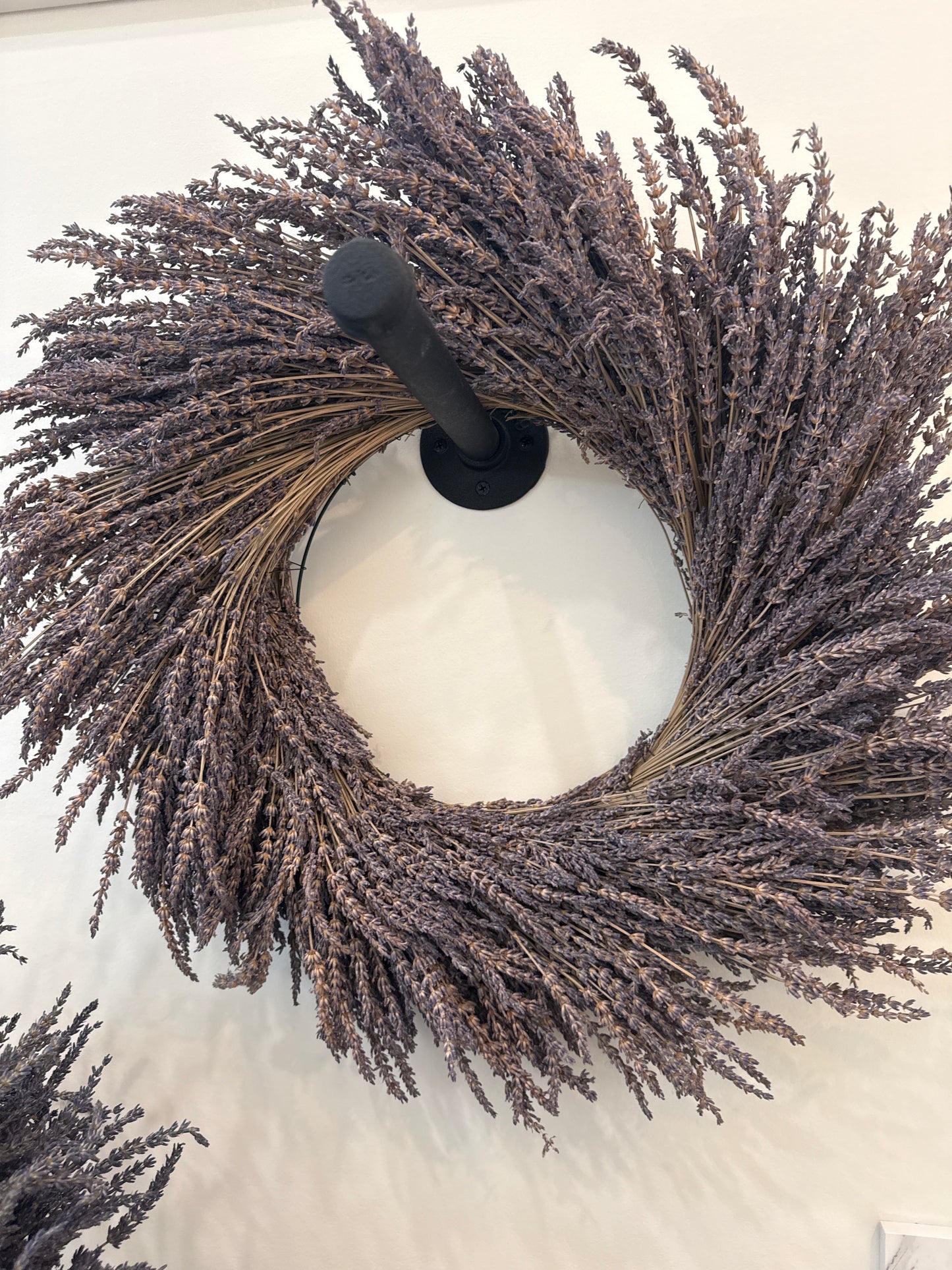 Large Dried Lavender Wreath