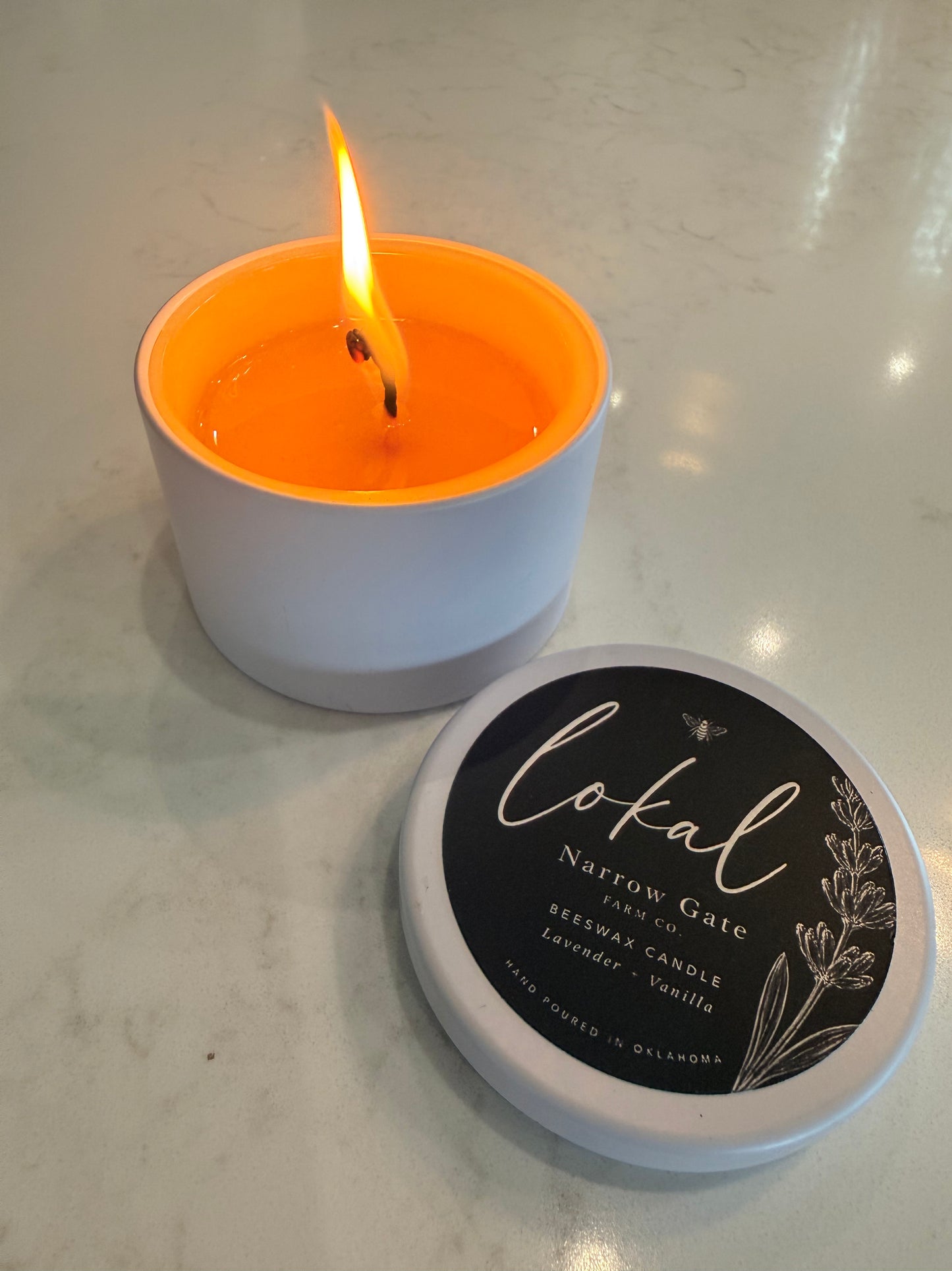 Beeswax Candle