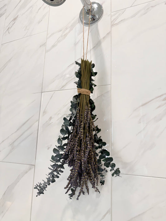 Shower Steamer Lavender/Eucalyptus Dried