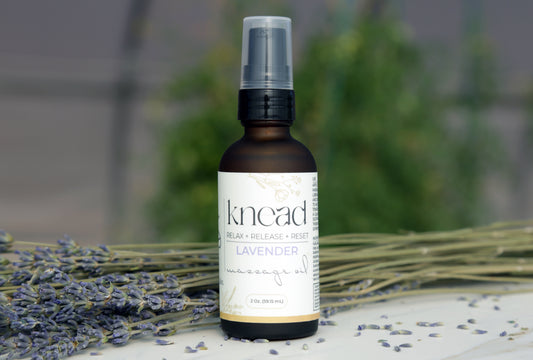KNEAD- Relax, Release, Reset Massage & Body Oil LAVENDER