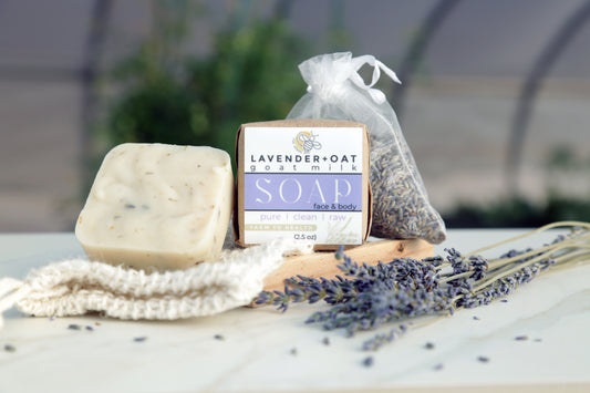 GOAT MILK SOAP SET- Lavender