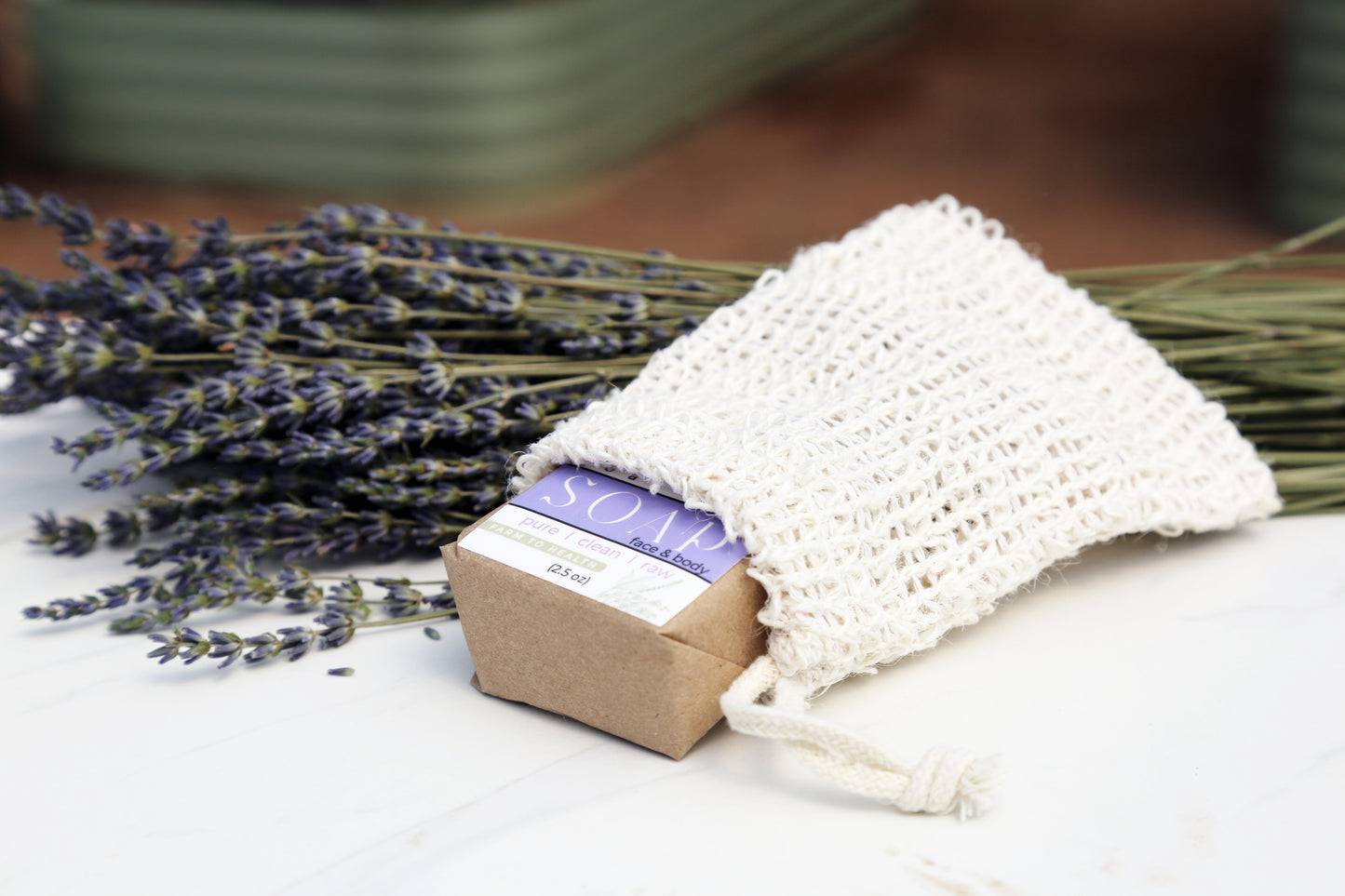 SOAP-SAVER SCRUBBY BAG