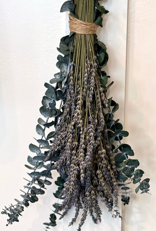 Shower Steamer Lavender/Eucalyptus Dried Decor